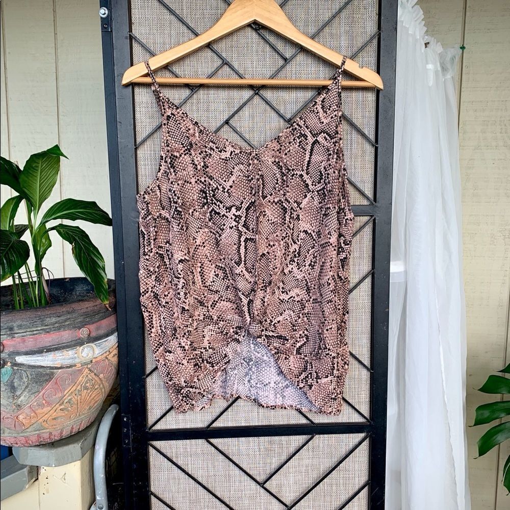 Entro Snake Skin Print Tank Large
